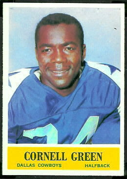 Cornell Green 1964 Philadelphia football card Cornell Green 1964 Philadelphia football card