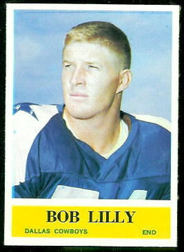 Bob Lilly 1964 Philadelphia football card