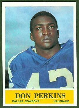 Don Perkins 1964 Philadelphia football card Don Perkins 1964 Philadelphia football card