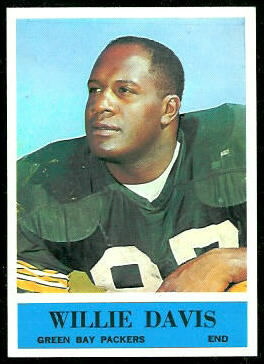 Willie Davis 1964 Philadelphia football card