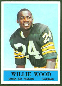 Willie Wood 1964 Philadelphia football card