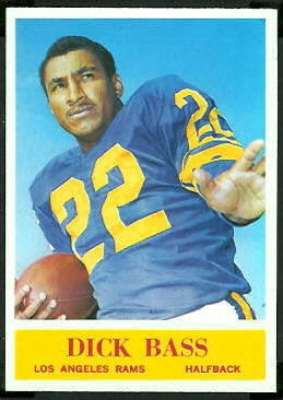 Dick Bass 1964 Philadelphia football card