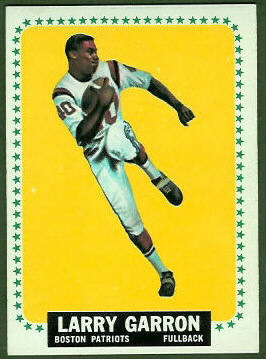 Larry Garron 1964 Topps football card