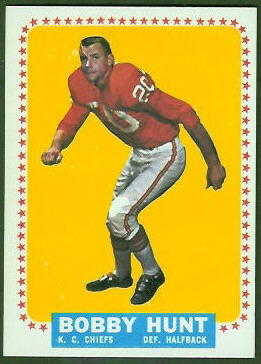 Bobby Hunt 1964 Topps football card