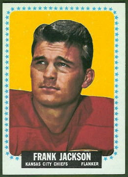 Frank Jackson 1964 Topps football card