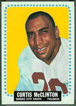 Curtis McClinton 1964 Topps football card