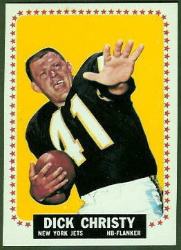 Dick Christy 1964 Topps football card