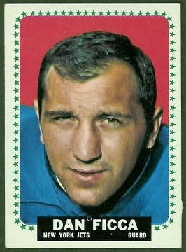 Dan Ficca 1964 Topps football card