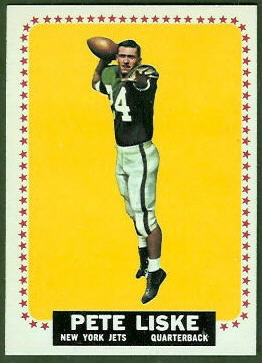 Pete Liske 1964 Topps football card