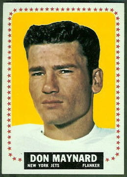 Don Maynard 1964 Topps football card