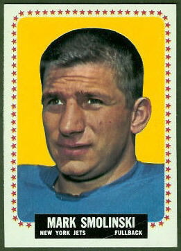 Mark Smolinski 1964 Topps football card