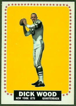 Dick Wood 1964 Topps football card