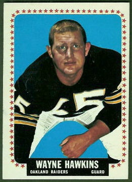 Wayne Hawkins 1964 Topps football card