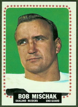 Bob Mischak 1964 Topps football card