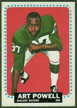 Art Powell 1964 Topps football card