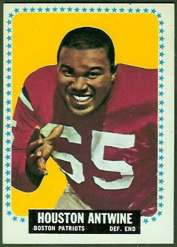 Houston Antwine 1964 Topps football card Houston Antwine 1964 Topps football card