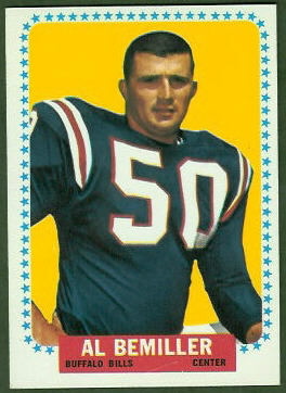 Al Bemiller 1964 Topps football card