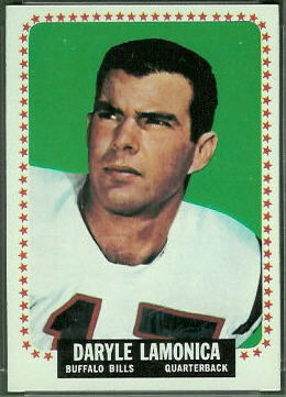 Daryle Lamonica 1964 Topps football card