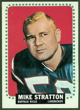 Mike Stratton 1964 Topps football card