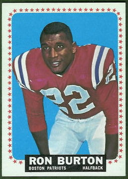 Ron Burton 1964 Topps football card