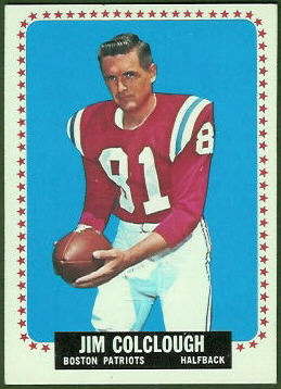 Jim Colclough 1964 Topps football card