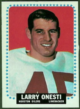 Larry Onesti 1964 Topps football card