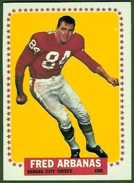 Fred Arbanas 1964 Topps football card Fred Arbanas 1964 Topps football card
