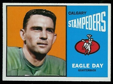 Eagle Day 1964 Topps CFL football card