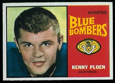 Ken Ploen 1964 Topps CFL football card