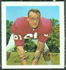 Bob DeMarco 1964 Wheaties Stamps football card