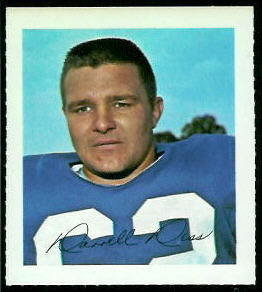 Darrell Dess 1964 Wheaties Stamps football card