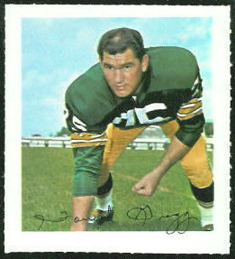 Forrest Gregg 1964 Wheaties Stamps football card