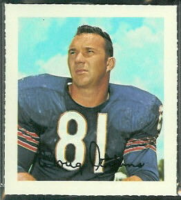 Doug Atkins 1964 Wheaties Stamps football card