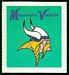 1964 Wheaties Stamps Vikings emblem