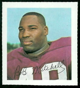 Bobby Mitchell 1964 Wheaties Stamps football card