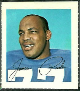 Jim Parker 1964 Wheaties Stamps football card