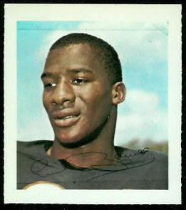 Erich Barnes 1964 Wheaties Stamps football card