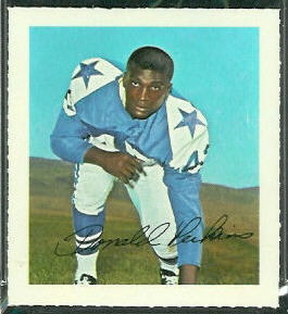 Don Perkins 1964 Wheaties Stamps football card