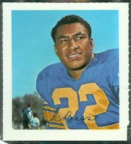 Dick Bass 1964 Wheaties Stamps football card