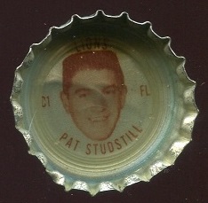 Pat Studstill 1965 Coke Caps Lions football card