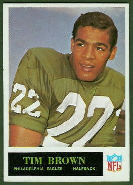 Timmy Brown 1965 Philadelphia football card