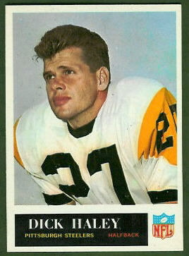 Dick Haley 1965 Philadelphia football card