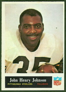 John Henry Johnson 1965 Philadelphia football card John Henry Johnson 1965 Philadelphia football card