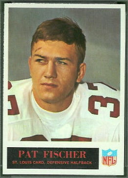 Pat Fischer 1965 Philadelphia football card