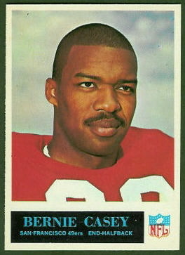 Bernie Casey 1965 Philadelphia football card