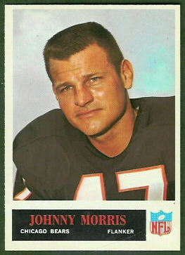 Johnny Morris 1965 Philadelphia football card