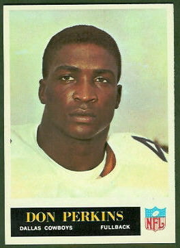 Don Perkins 1965 Philadelphia football card Don Perkins 1965 Philadelphia football card