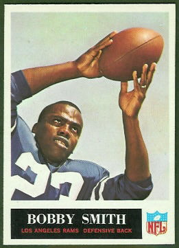 Bobby Smith 1965 Philadelphia football card