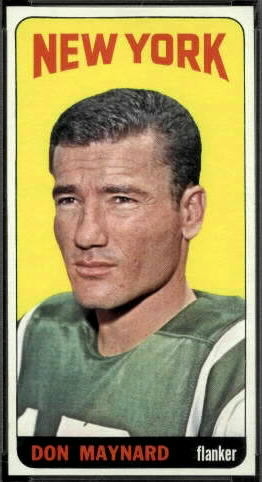 Don Maynard 1965 Topps football card