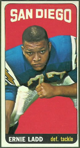 Ernie Ladd 1965 Topps football card